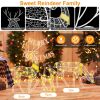 3 Sets of Reindeer Family Lighted 2D Christmas Deer Decoration Warm Yellow Light 3 Lighting Modes Buck Doe Fawn Indoor Outdoor Christmas Decoration