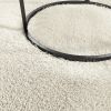 Washable Rug Soft Shaggy Cream 63"x90.6" Anti Slip