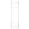 6 Tier Over Door Pantry Organizer Hanging Hooks Door Storage Rack Carbon Steel Basket 62.99in Over Door Shelf for Kitchen Bathroom